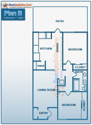 This image is the visual schematic representation of El Dorado in Colony Frontera Apartments.